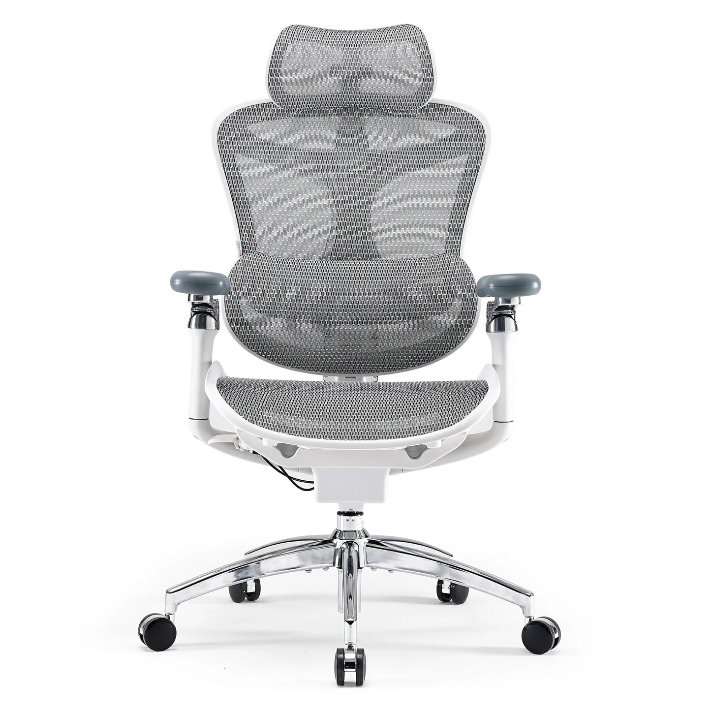 Scaun Ergonomic SIHOO Doro C300 Pro – Dynamic Lumbar Support, Seat Depth Adjustment, 6D Brațe Reglabile – Mesh Respirațional – Suport Postural Premium , Alb