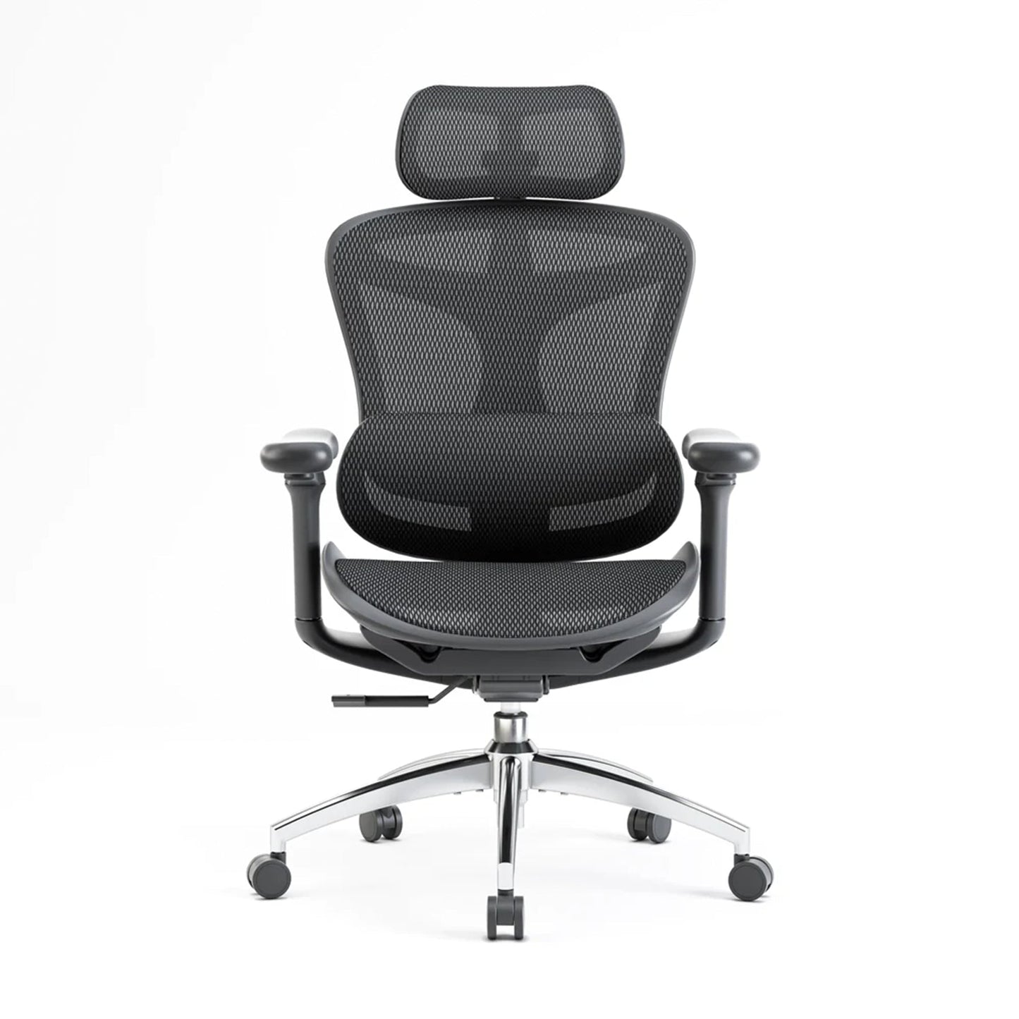 Scaun Ergonomic SIHOO Doro C300 - Self-Adaptive Lumbar Support – Waterfall Seat – 4D Brațe Reglabile – Recline Fluid pentru Productivitate , Negru
