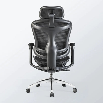 Scaun Ergonomic SIHOO Doro C300 - Self-Adaptive Lumbar Support – Waterfall Seat – 4D Brațe Reglabile – Recline Fluid pentru Productivitate , Negru