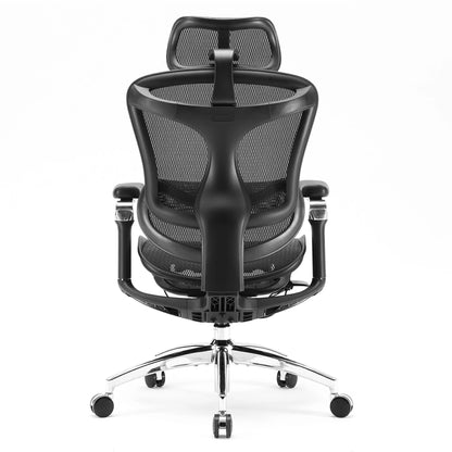 Scaun Ergonomic SIHOO Doro C300 Pro – Dynamic Lumbar Support, Seat Depth Adjustment, 6D Brațe Reglabile – Mesh Respirațional – Suport Postural Premium , Negru