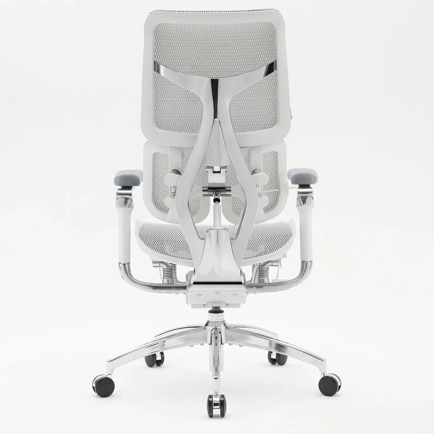 Scaun Ergonomic Premium SIHOO Doro S300  Anti Gravity Recline, Dual Dynamic Lumbar Support, Mesh Italian Velvet , Alb