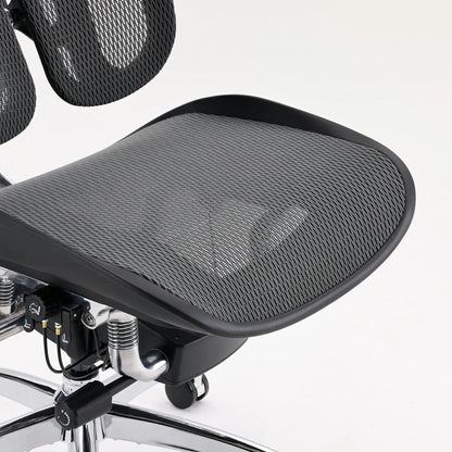 Scaun Ergonomic Premium SIHOO Doro S300  Anti Gravity Recline, Dual Dynamic Lumbar Support, Mesh Italian Velvet , Negru