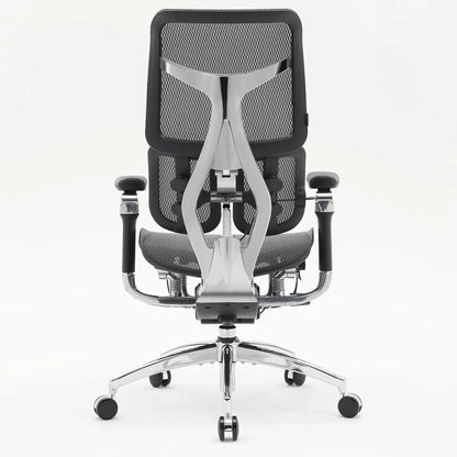 Scaun Ergonomic Premium SIHOO Doro S300  Anti Gravity Recline, Dual Dynamic Lumbar Support, Mesh Italian Velvet , Negru