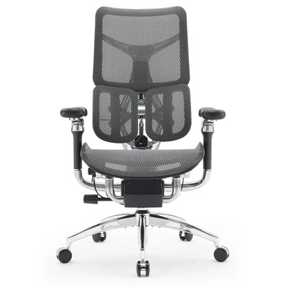 Scaun Ergonomic Premium SIHOO Doro S300  Anti Gravity Recline, Dual Dynamic Lumbar Support, Mesh Italian Velvet , Negru